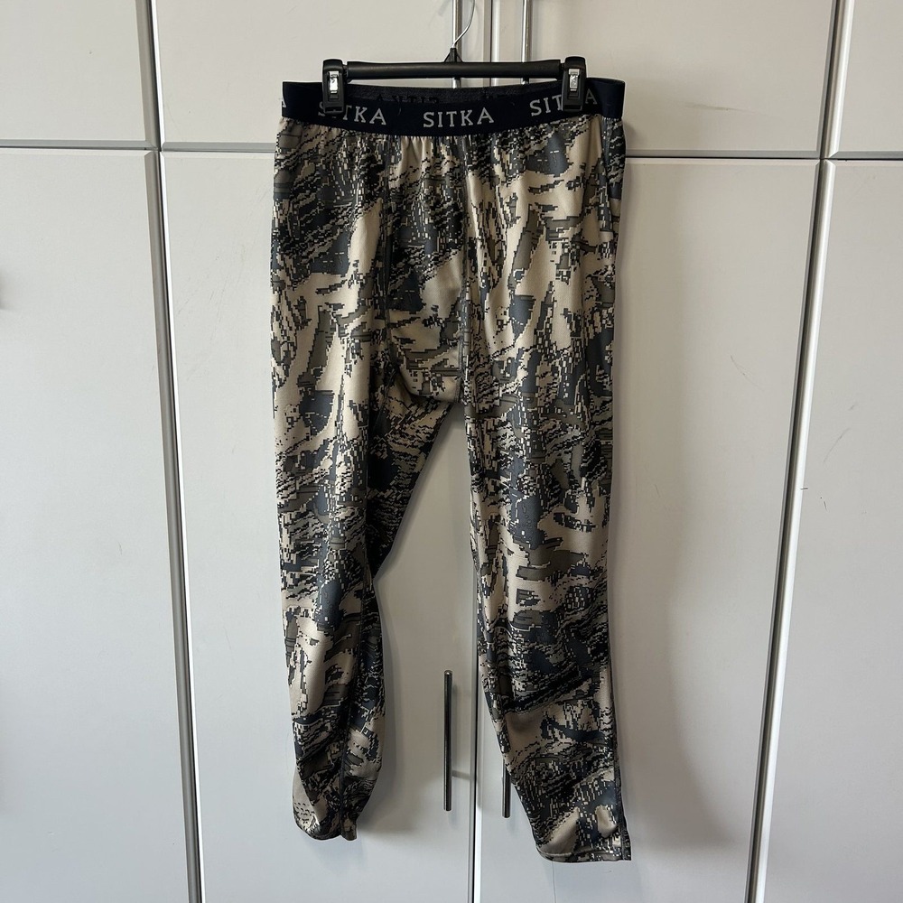 Sitka Gear Core Lightweight Bottom Optifade Elevated II Camo Mens XL Base Layer